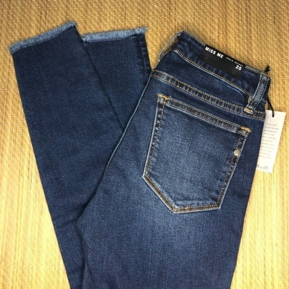 Miss Me Jeans | Miss Me Embroidered Jeans Size 25 Nwt | Poshmark